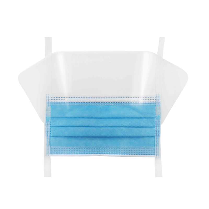 Fluid Resistant Surgical Masks With Shields